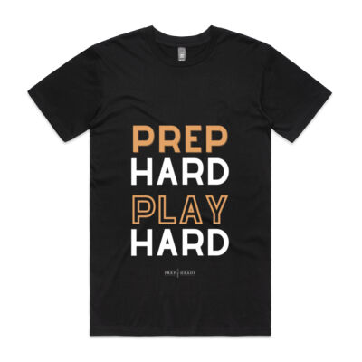 Prep Hard Black Tee Thumbnail