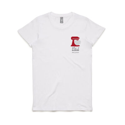 Whip It Good Women's White Tee Thumbnail