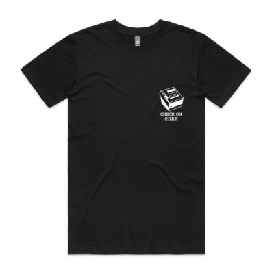 Check on Chef Black Tee Thumbnail