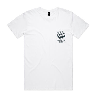 Check on Chef White Tee Thumbnail